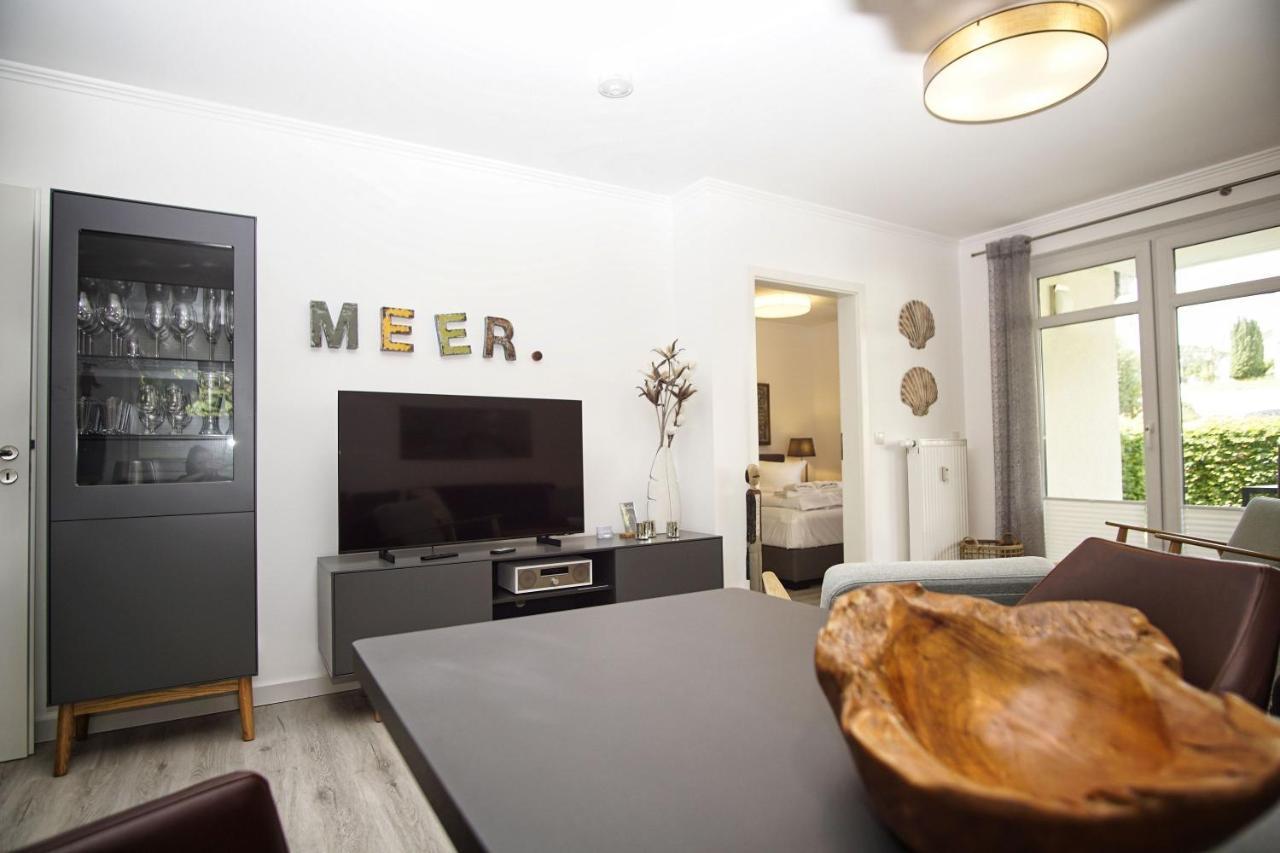 Terrasse, Gratis Nutzung Vom Ahoi Erlebnisbad Und Sauna In Sellin - Meeresblick Fewo 77 Goehren  Zewnętrze zdjęcie